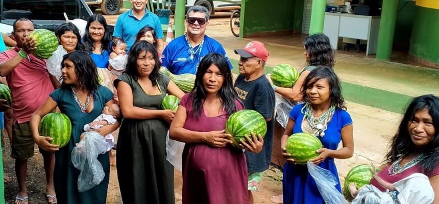 O Governo do Amazonas, por meio da Secretaria de Estado de Produção Rural (Sepror), em conjunto com Instituto de Desenvolvimento Agropecuário e Florestal (Idam), adquiriu, na última terça-feira (28), mais de 7,7 toneladas de alimentos da agricultura indígena no município de Humaitá (a 590 quilômetros de Manaus).